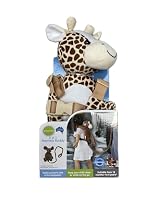 PLAYETTE 2 in 1 Harness Buddy Giraffe, Multi