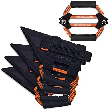 GPCA - Grab Handle Combo, Better Value Pack with 4pcs Grip PRO and 2pcs GP BackGrip PRO, Car Headrest Grab Handles for Jeep JL, JLU, JT Gladiator, JK, JKU and More, Grabber Orange