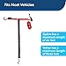 PetSafe Happy Ride Dog Zipline - Secure Backseat Mobility Dog Travel Restraint - Decreases Driver Distraction - Adjustable Strap & Quick-Release Tether Clips - Tool-Free Installation