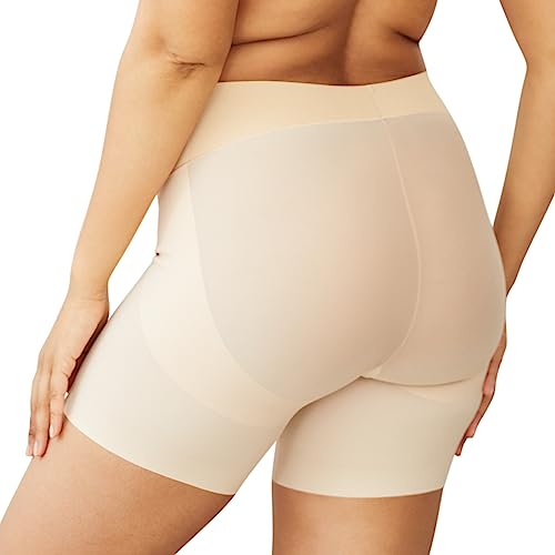 Maidenform Women's Tame Your Tummy ​Booty Lift Shorty ​Dms090, Transparent, X-Large #TOP2