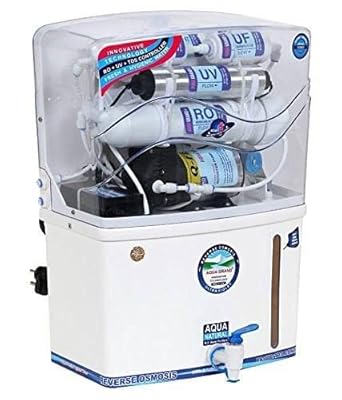 MAX GUARD RO SYSTEMS Aqua Grand Natural RO + UF + UV + TDS Control Water Purifier 12L