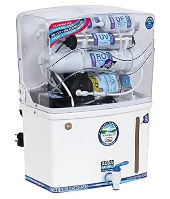 MAX GUARD RO SYSTEMS Aqua Grand Natural RO + UF + UV + TDS Control Water Purifier 12L