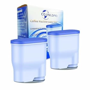 COJINLDFEI Coffee Machine Filters Compatible with Philips AquaClean Filter 3200/4300/1200/5400-CA6903/... (4-Pack) (2 Pack)