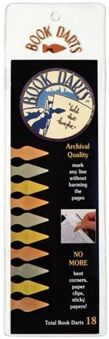 Book DartsLine Marker Bookmarks (18 Book Darts)