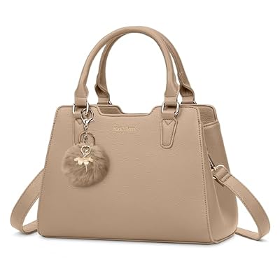 IGOLUMON Borsa Donna Borse in Pelle Borsa Mano Donna Grande Lavoro Tote Bag Università Tracolla Borsetta Tracolla Media Borsette a Spalla Firmate in Saldo Cachi