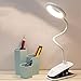 LED-Leselampet, 3 Farben & 3 Helligkeit, Touch Control Nachttischlampe dimmbar, kabellose batteriebetriebene LED-Leselampe Clip auf Bett für Kinderzimmer, für Nachttische
