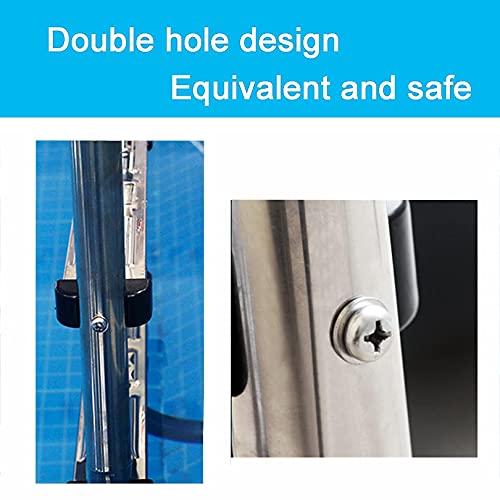 Escalera para piscina con 3 peldaños antideslizantes acero inoxidable miniatura 5
