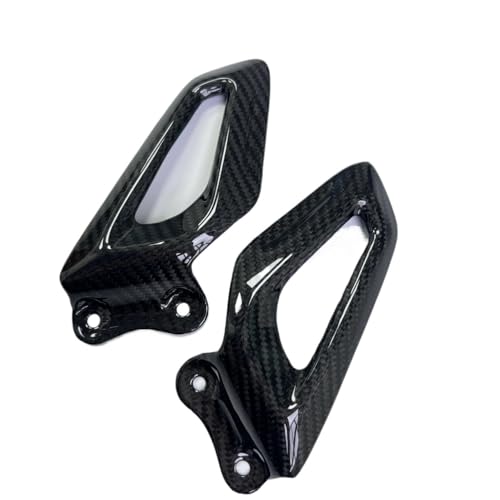 Plaques de talon en fibre de carbone pour BMW S1000RR 2019-2023 | Protection de prestige