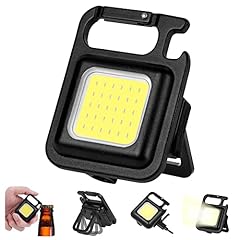 Flintronic Mini Lampada da Lavoro Portachiavi, 1 Pezzi COB Lampade di ispezione Impermeabile, Flintronic Mini Inspektionsleuchten, Quadrat