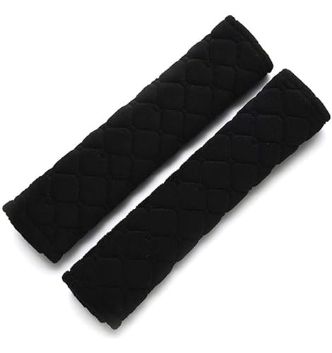 VOARGE 2 Stück Gurtpolster auto Sicherheitsgurt Schulterpolster, Premium Gurtpolster im Zweierpack, weiche Samtoberfläche Schutz, Waschbar Sicherheitsgurt