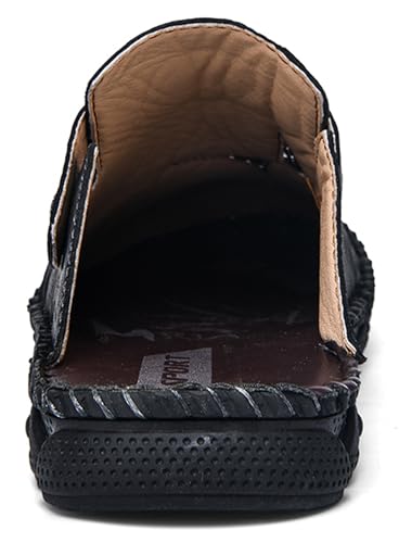 Honeystore Men's Non-Slip Flat Slide Sandals Slip-on Beach Shoes4