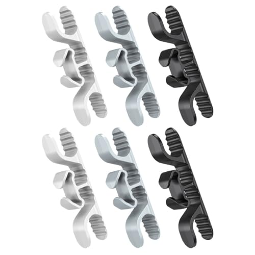 SOESFOUFU 6pcs Adhesive Kitchen Appliances Cord Organizer Sticky Wire Holder for Mixers Air Fryers Pressure Cookers Makers Practical Portable Power