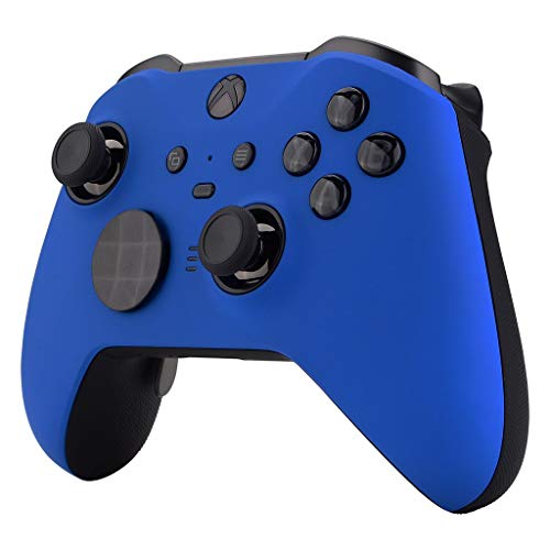 Image of Modded Zone Soft Touch Blue UN-MODDED Custom Controller Compatible with Xbox ONE Elite Series 2