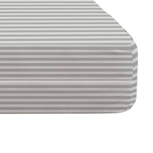 HOMEYA - Funda de Colchón con Cremallera Cama 135 - Protector de Cama Cubre Entera con Cremallera de ¨ L ¨ Micro Fibra Extra Suave, 135x195x25cm Gris