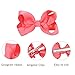 50PCS 3Inch Hair Bows for Girls Grosgrain Ribbon Toddler Hair Accessories with Alligator Clips for Toddlers Baby Girls Kids Teens in Pairs