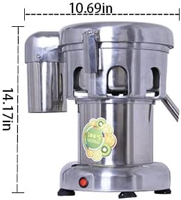 Miniatura 2 de Commercial Juice ExtractorFruit and Vegetables Juice Maker 370W Juicer Machine Commercial Juice Extractor Stainless Steel Heavy Duty 2800rmin