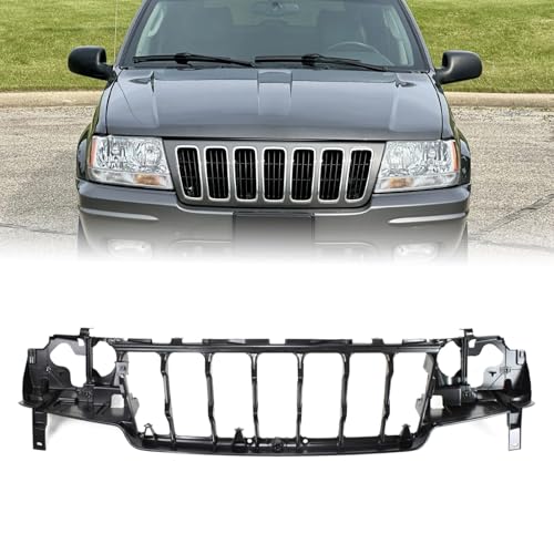CarPartsDepot Header Panel Compatible With JEEP Grand Cherokee Headlight Mounting Bracket (1993-1995 Grand Cherokee) CH1220116 55155498AB