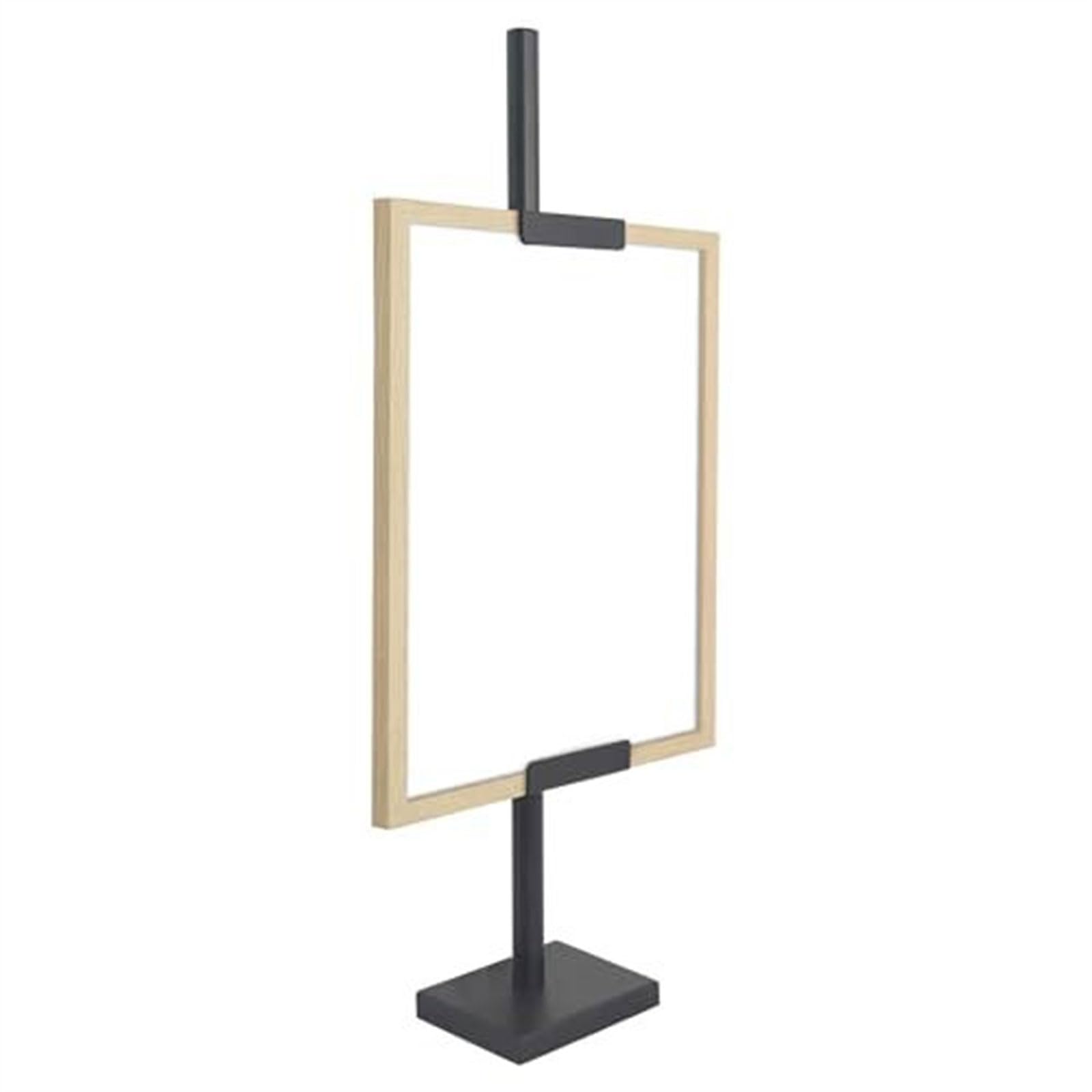 Caballete de mesa ajustable para marcos de fotos, obras de arte y lienzo, construcción de metal, resistente y portátil de hasta 29 pulgadas de altura, ideal para artistas y artesanos