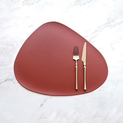 Sets de table ronds isolant anti-tache pour protéger les meubles en bois - 8