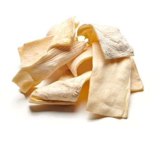 Generisch - Hundesnackbar - Büffel-Kauchips für Hunde | 100% Büffelhaut | Zahnpflege | Kauspaß (100g)