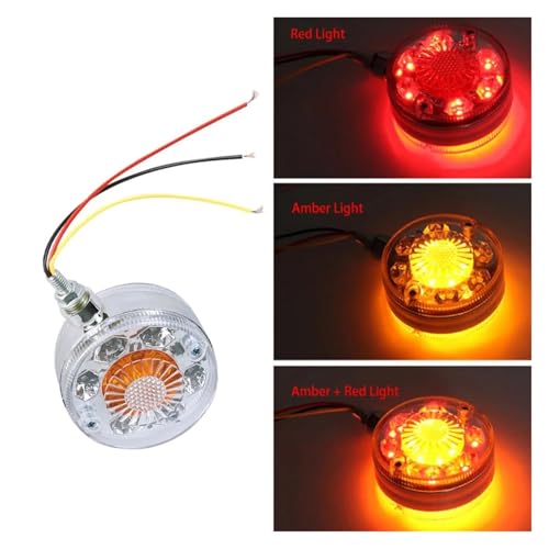 Clignotant LED double face pour éviter les collisions nocturnes