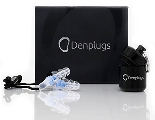Earplugs for Dentists, Dental Patients, People with Noise Sensitivity Issues. New Revolutionary Design with Safety Lanyard!
