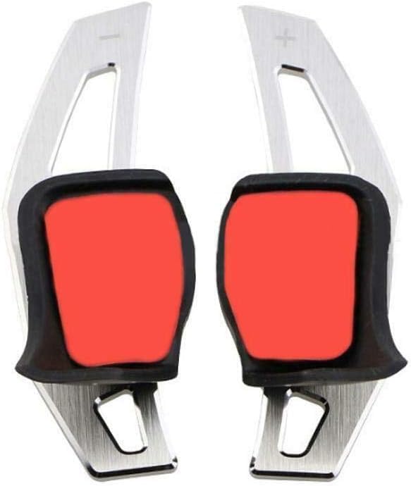 Aluminum Steering Wheel DSG Paddle Extension Compatible with Golf 5 Golf 6 MK5 MK6 GTI R32 R R20 (Silver)