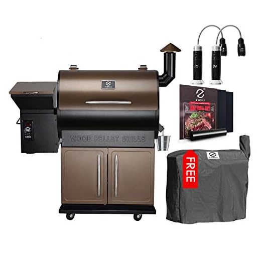 Z GRILLS ZPG-700D Wood Pellet Grill Smoker for Outdoor Cooking with Cover, 2020 Upgrade, 8-in-1 & Pid Controller