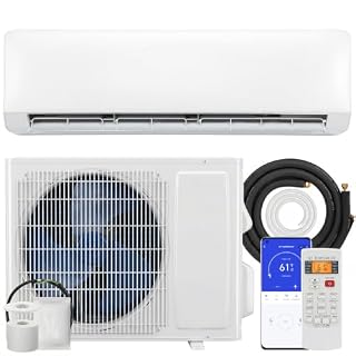 HOMCOM 18000 BTU Mini Split AC/Heating System 230V Inverter Heat Pump WiFi