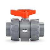 HYDROSEAL Kaplan 2” CPVC True Union Ball Valve Socket with Full Port, ASTM F1970, EPDM O-Rings and R