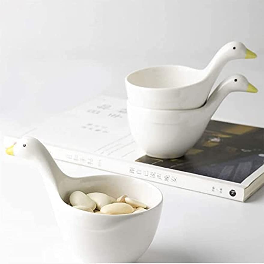 アヒル型陶器容器 Amazon｜食器骨皿醤油料理面白いアヒルの形ソース皿の調味料の