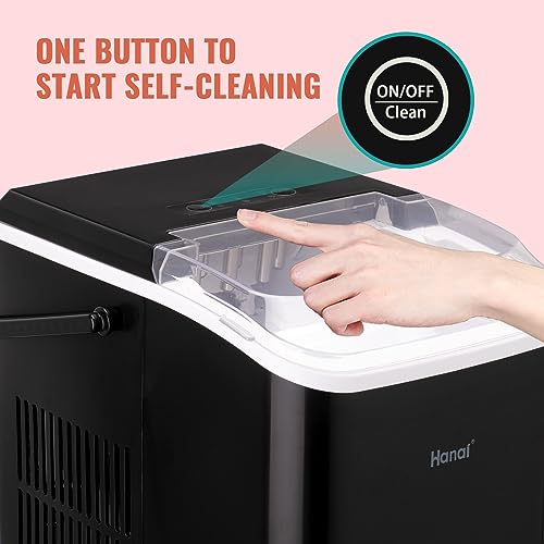 Compare WANAI Ice Makers Countertop, SelfCleaning Function, 26Lbs