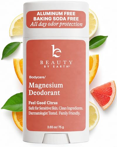 Aluminum Free Deodorant for Men & Women - USA Made with Natural & Organic Ingredients, Fresh...