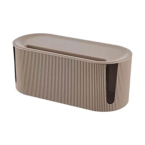 Organizer Prese Elettriche - Nascondere E Nascondere Ciabatte E Cavi Elettrici | Organizzatore di Cavi per Scatola di Prolunga per Cavi, per Un O Spazio Ordinato | Realizzato in Materiale ABS Sicuro