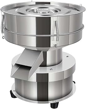 Automatic Sieve Shaker Vibrating Machine,Automatic Powder Sifter Machine, Stainless Steel Sieve Shaker Machinewith 2 Sieve,10cm-30&60mesh