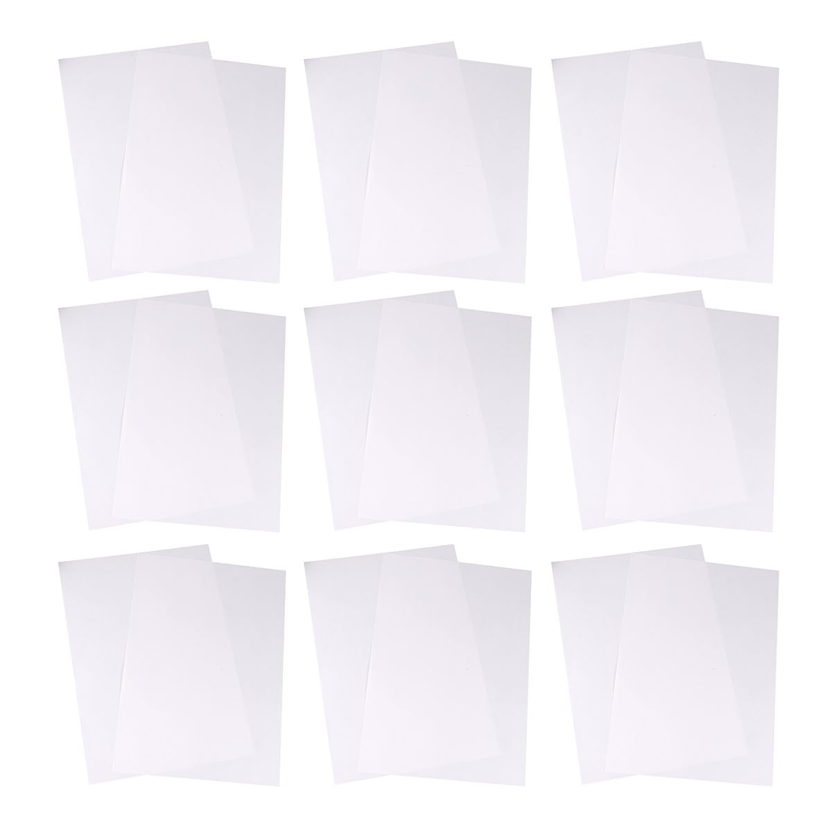 A4 Trennpapier Doppelseitig Weiß 120g, 100 Blatt, Papier
