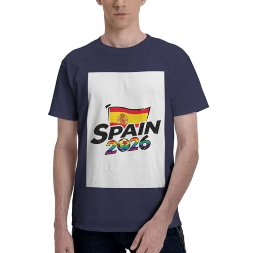 Maillot de football 2026 Espagne bleu marine XL graphique premium