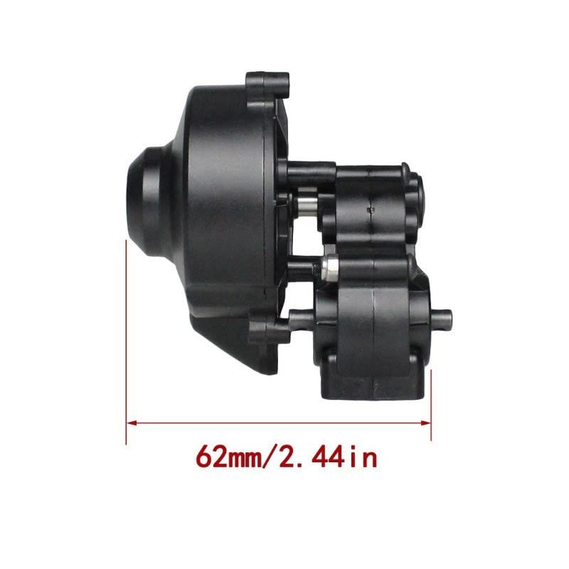 WANGCL RC Vehicle Transmission Gearboxes Center Gearbox Transmission Box with Gear for 1/10 RC Crawler Car Axial SCX10 SCX10 II 90046 90047 - Image 4