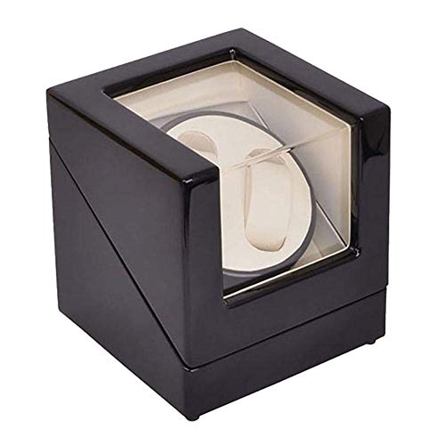 Caja de almacenamiento reloj winder para mantener la cuerda de relojes automáticos 4
