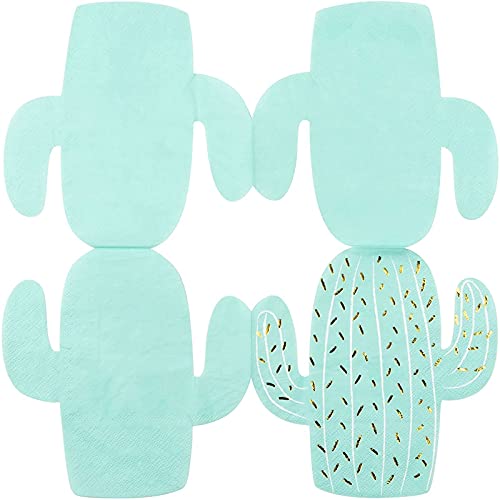 Fiesta Party Decorations, Cactus Napkins (Green, 50-Pack) #TOP3
