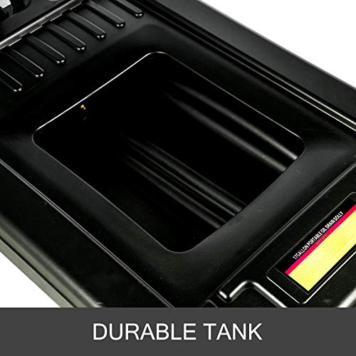 Bestauto-Portable-Oil-Drain-Pan-with-Pump-64L-Oil-Drain-Pan-17-Gallon-Low-Profile-Oil-Drain-Pan-with-8-Hose-for-SUV-Car-and-Trucks