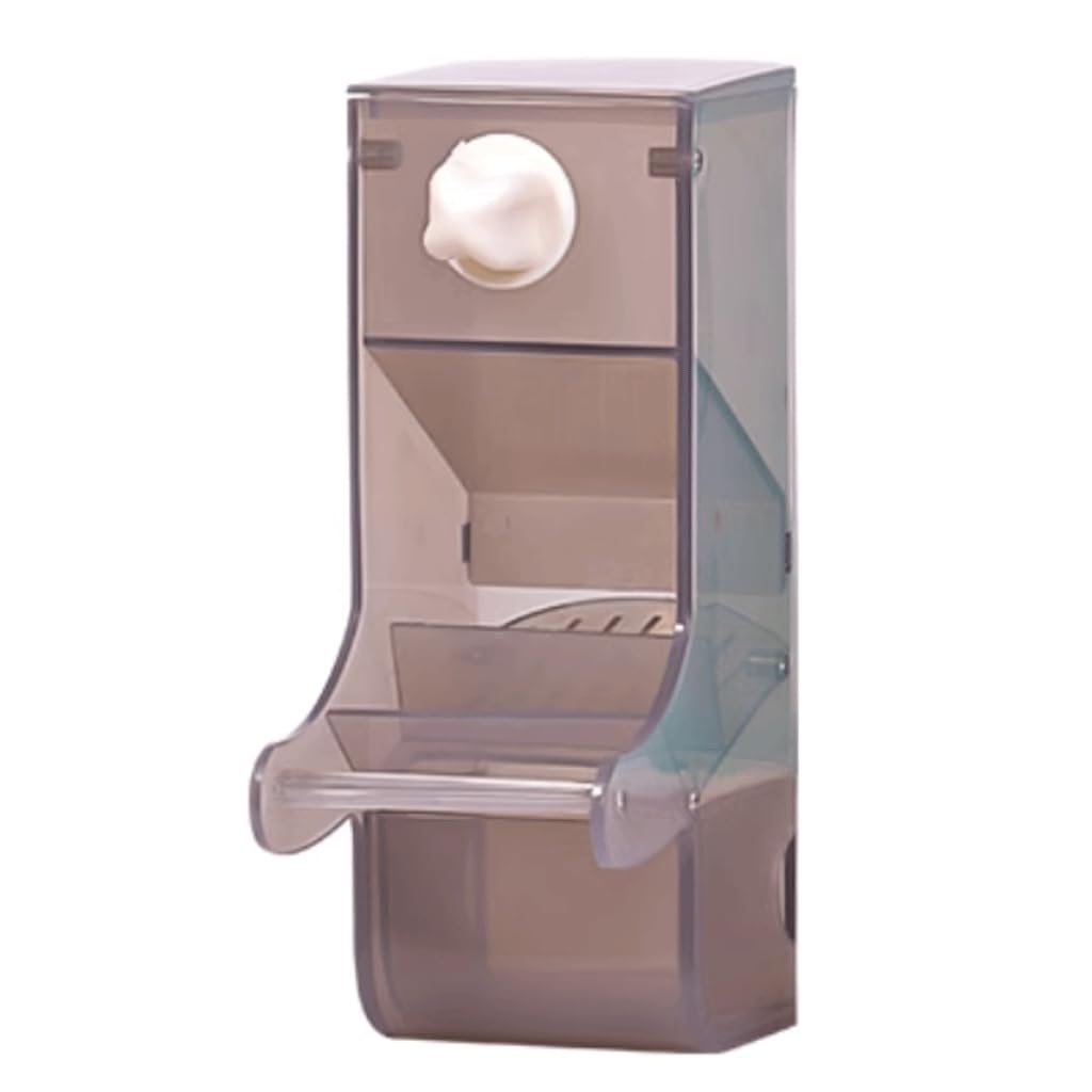 Mangeoire automatique pour perroquets et oiseaux, Cage suspendue anti-éclaboussures, boîte de nourriture pour oiseaux, séparateur de pailles, mangeoire pour usage domestique Mangeoires à oiseaux