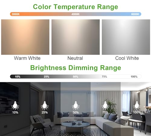 Lustre LED moderne à intensité variable avec télécommande pour salon et table