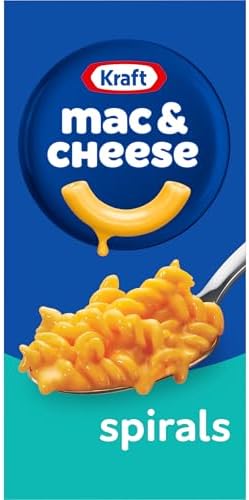 Kraft Macaroni and Cheese Dinner Spirals- 156 Grams