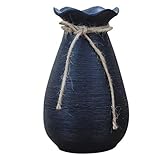 Keramikvase Set, rustikale weiße Wohnkultur, ideal für Mittelstücke, Küche, Büro oder Wohnzimmer. Eine schöne Verzierung für Ihr Zuhause.
