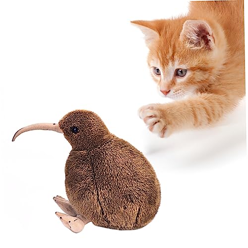 BESPORTBLE 2 Unidades Boneca De Pelúcia Kiwi De Pelúcia Morder Brinquedos De Gatos Para Brinquedos P