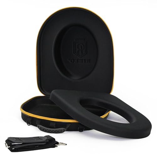 Travel Hat Box with Shoulder and Luggage Straps