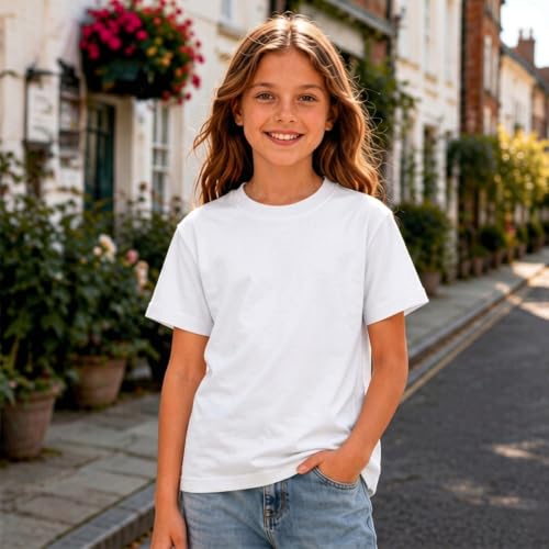 Image of Faith Over Fear Shirt Christian Jesus Tshirts for Girls Religious Inspirational Tees Bible Verse Tops for Kids 3-12
