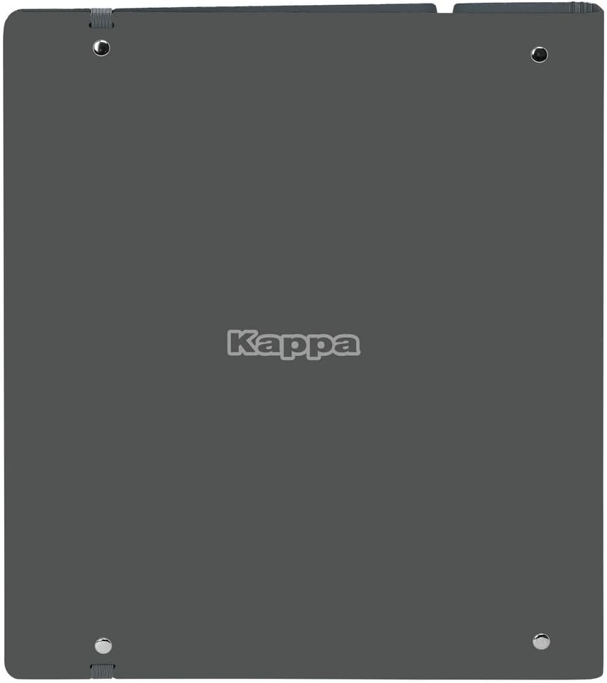 Safta Kappa Dark – Carpeblock with 4 Rings of 35 mm, with Refill, with 100 A4 Sheets, Ideal for Children of Different Ages, Comfortable and Versatile, Quality and Resistance, 27 x 4 x 32 cm,,