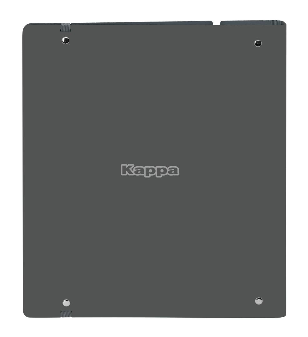 Image secondaire de Classeur Safta KAPPA Dark 4 Anneaux 35 mm - 100 Feuilles A4 Noir